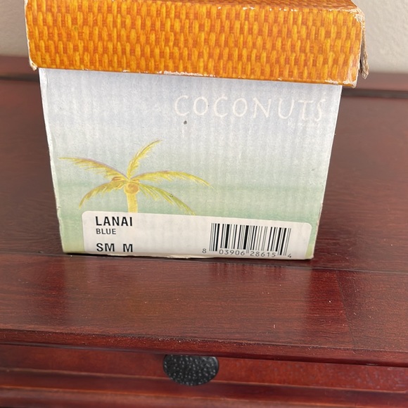 Vintage Coconut by Matisse Beaded Embellished Flip Flops Sz M - Picture 3 of 4